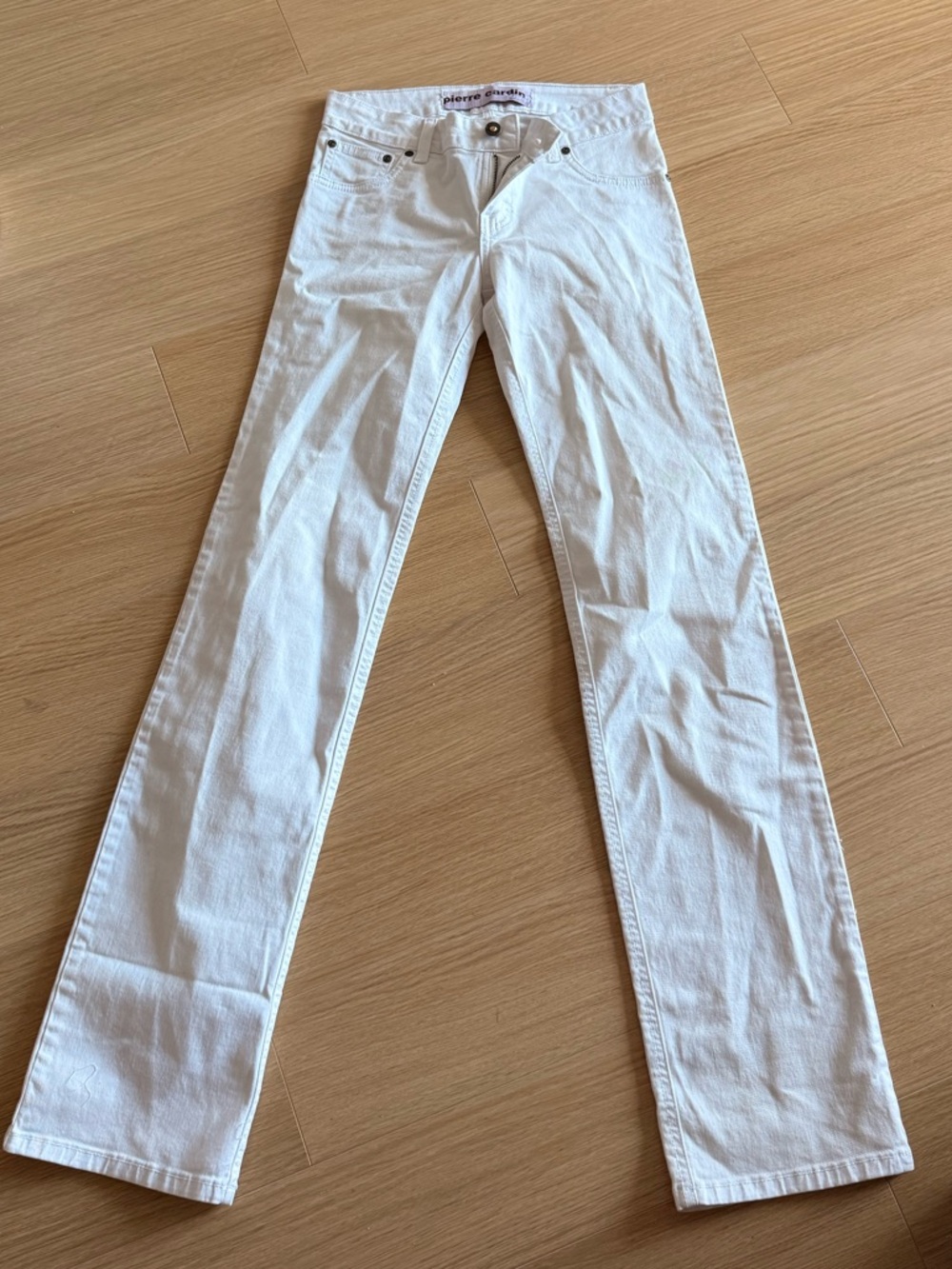 Pierre Cardin White Women's Skinny Jeans long